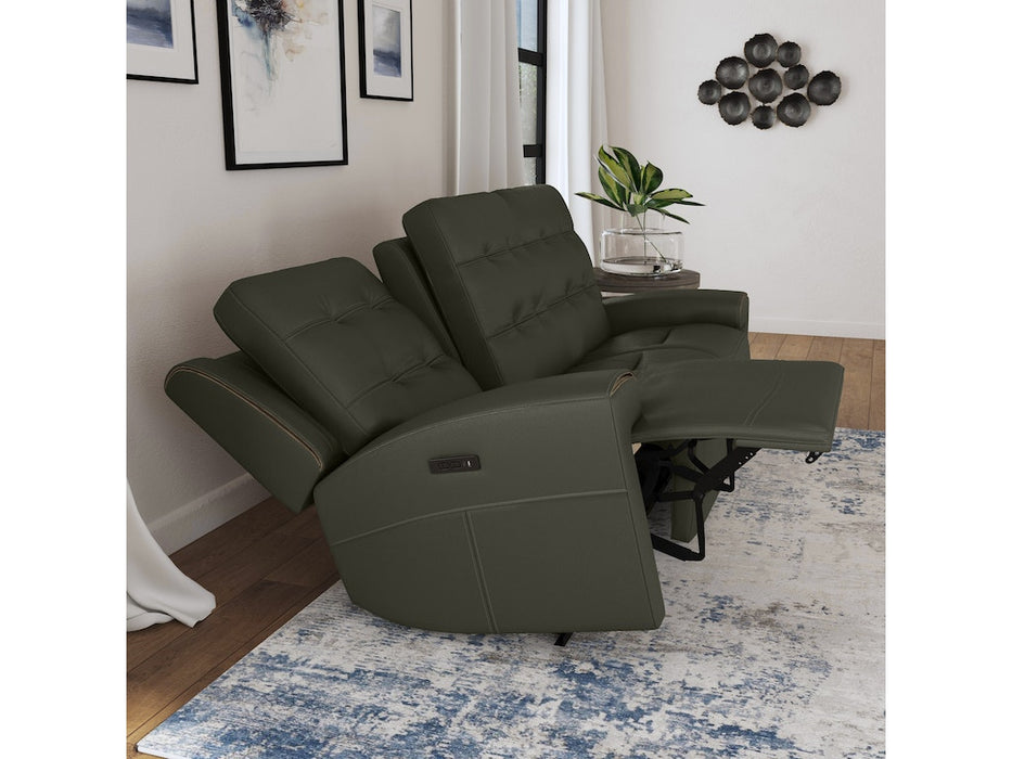 Iris Power Reclining Sofa with Power Headrests