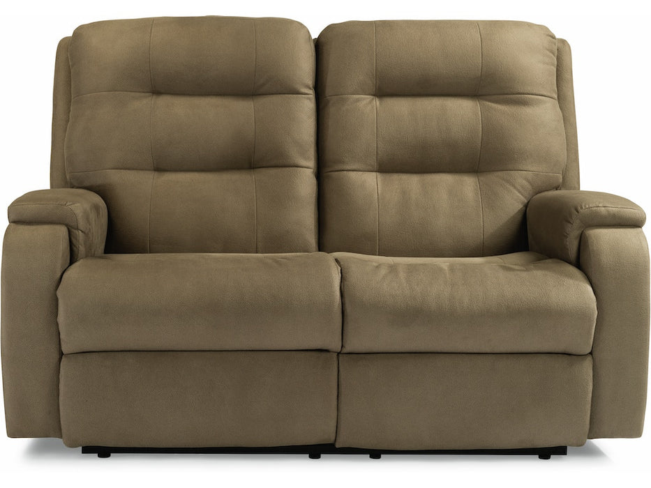 Arlo Power Reclining Loveseat with Power Headrests and Lumbar