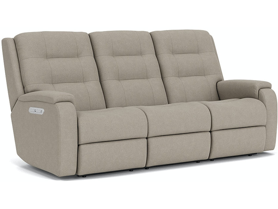 Arlo Power Reclining Sofa with Power Headrests and Lumbar