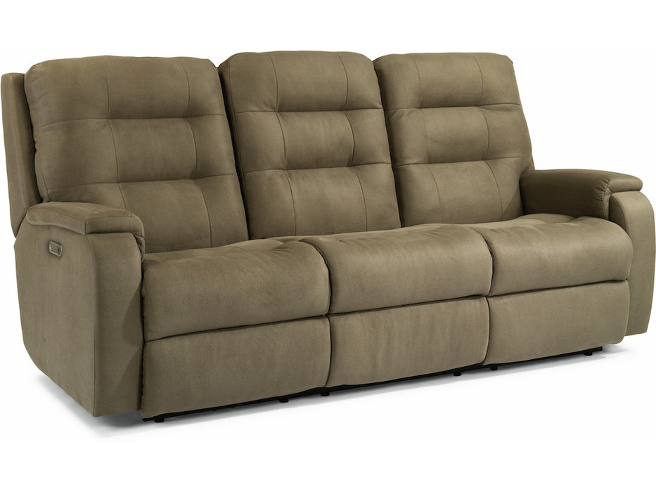 Arlo Power Reclining Sofa with Power Headrests and Lumbar