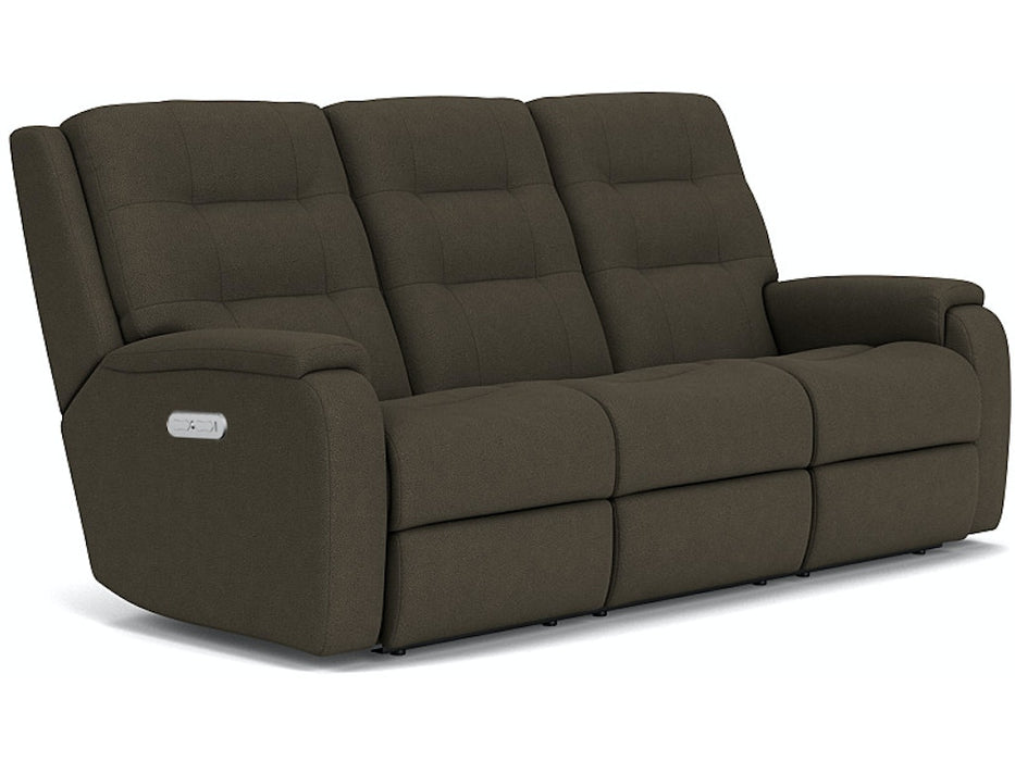 Arlo Power Reclining Sofa with Power Headrests