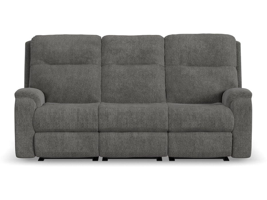 Penn Power Reclining Sofa with Power Headrests and Lumbar