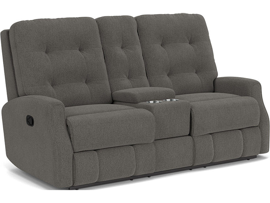 Devon Reclining Loveseat with Console