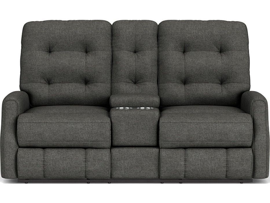 Devon Reclining Loveseat with Console