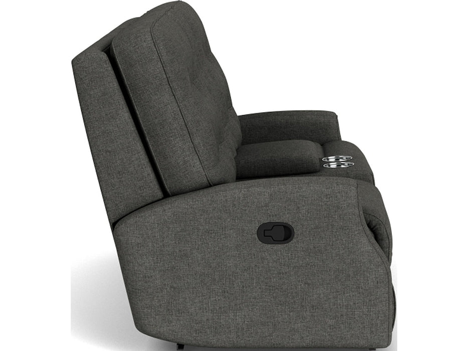 Devon Reclining Loveseat with Console