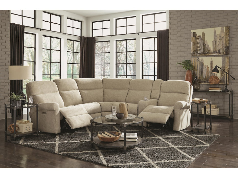 Davis Power Reclining Sectional with Power Headrests