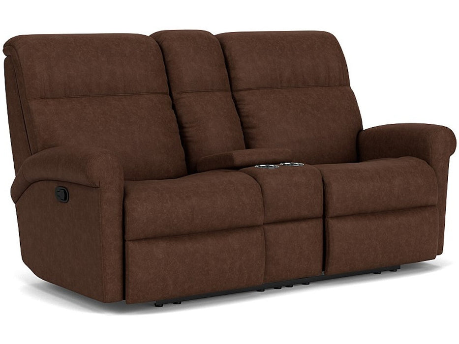 Davis Reclining Loveseat with Console