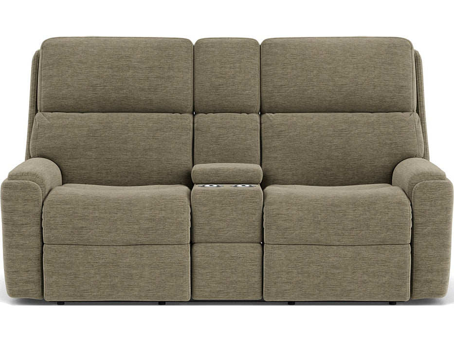 Rio Reclining Loveseat with Console