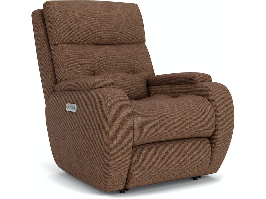 Strait Power Recliner with Power Headrest