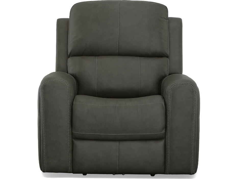 Linden Power Recliner with Power Headrest and Lumbar