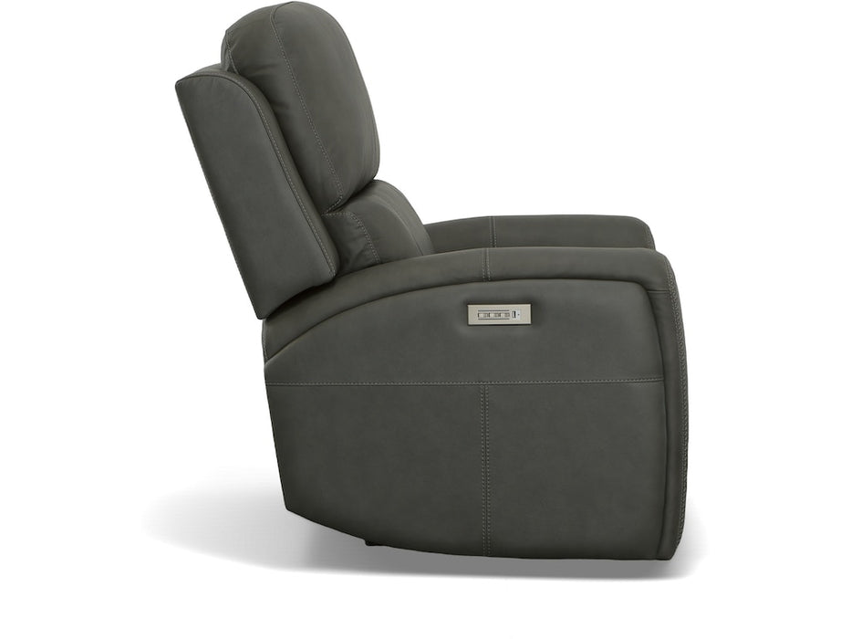 Linden Power Recliner with Power Headrest and Lumbar