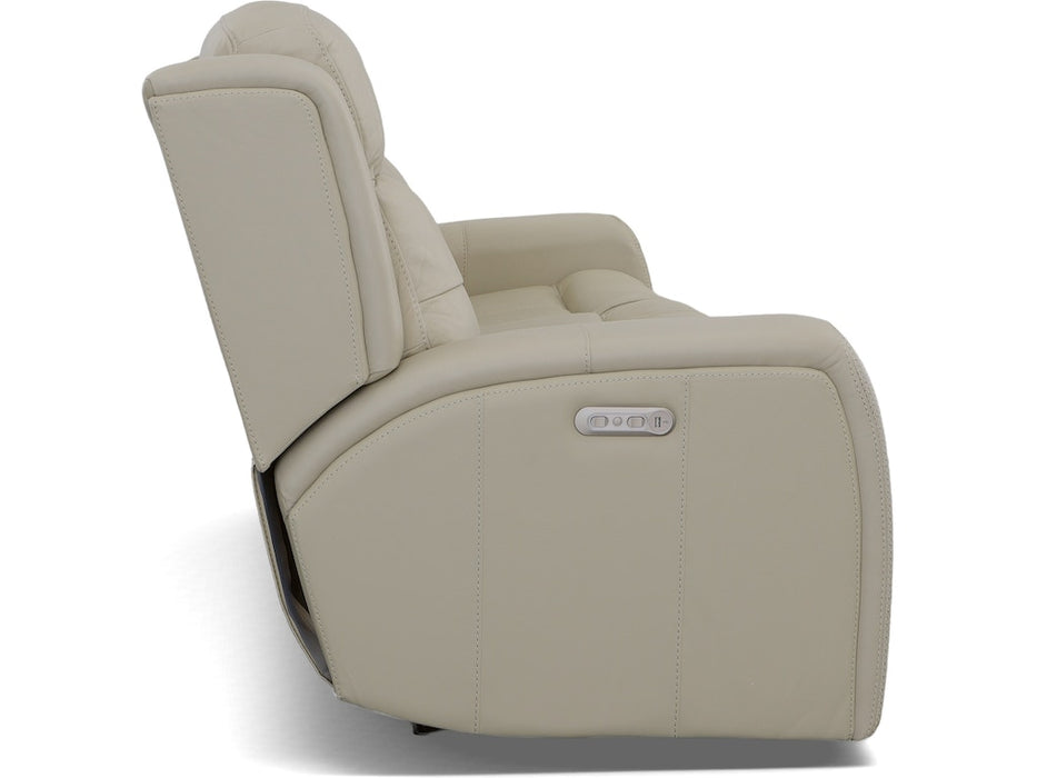 Grant Power Reclining Sofa with Power Headrests