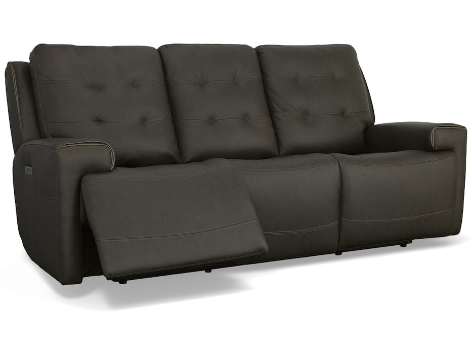 Iris Power Reclining Sofa with Power Headrests